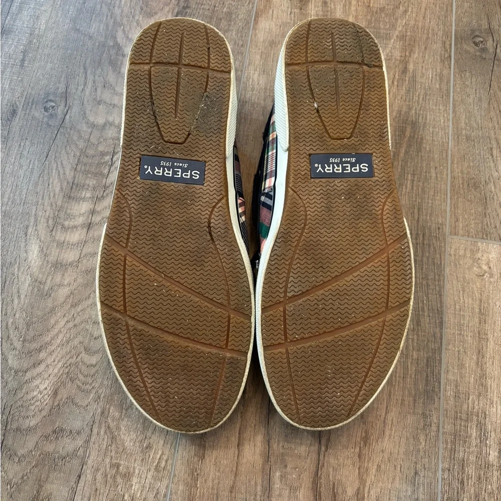 Sperry Men’s Plaid‎ Top-Sider Size 10 Boat Shoe with Lace Tie